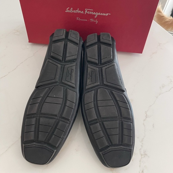 Salvatore Ferragamo Men's Sardegna Leather Moc Toe - Picture 2 of 6